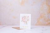 Double Wick Candle with Mothers Day Card - TheNakedCandleCo